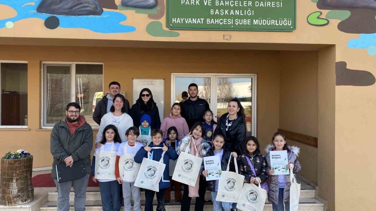 Hayvanat Bahçesi minik misafirlerini ağırladı