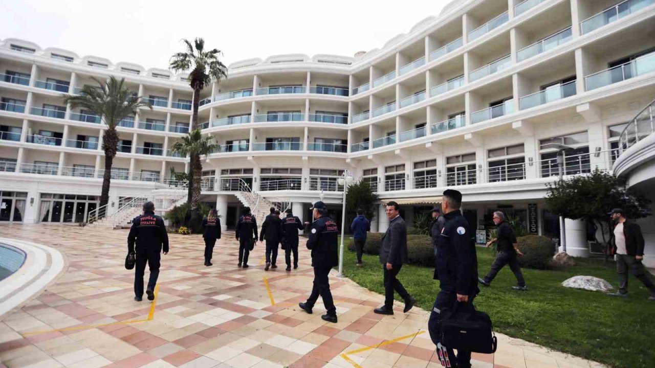 Muğla’da 12 bin 738 turistik otelde yangın önlemleri denetimi yapıldı