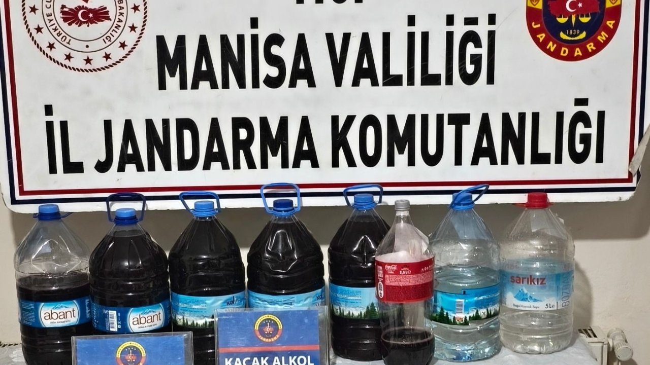 Jandarmadan kaçak alkol operasyonu