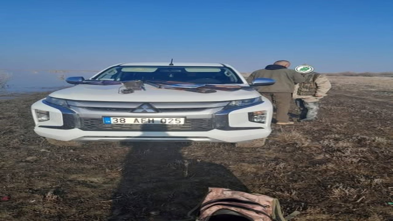 Akgöl’de yasa dışı avlanan 5 kişiye idari işlem uygulandı