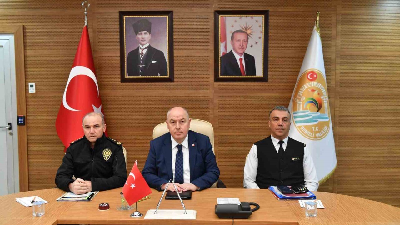 Denizli’de 2025 Ocak ayında suç oranlarda yüzde 50’den fazla azalma var