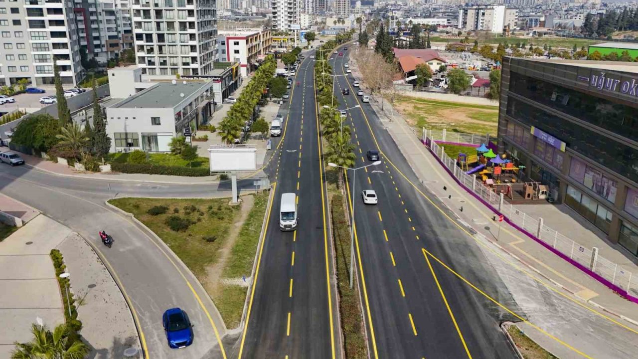 Mersin’de yol güvenliği ve konforu artıyor