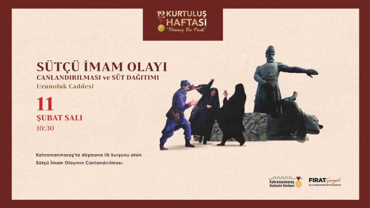 Kahramanmaraş’ın kurtuluşunun 105. yılı kutlama etkinlikleri başlıyor