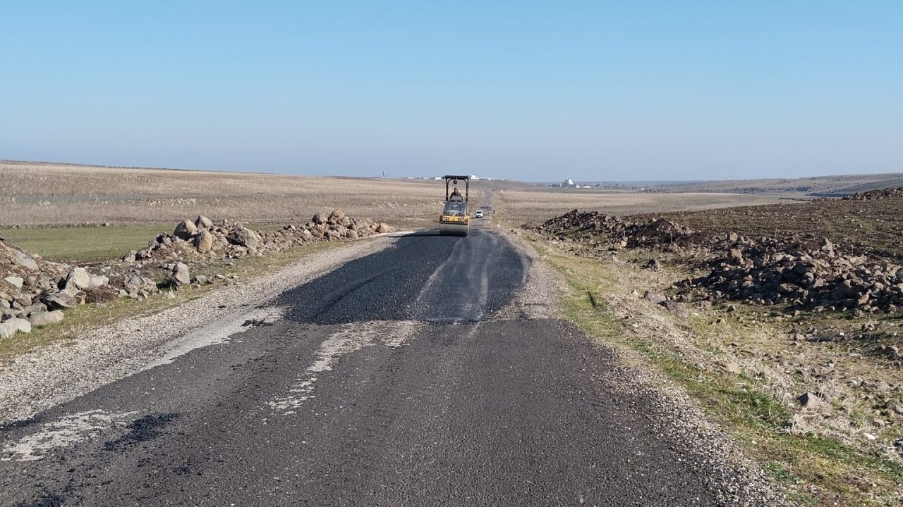 Kırsal mahalle yollarında 78 kilometre asfalt çalışması yapıldı