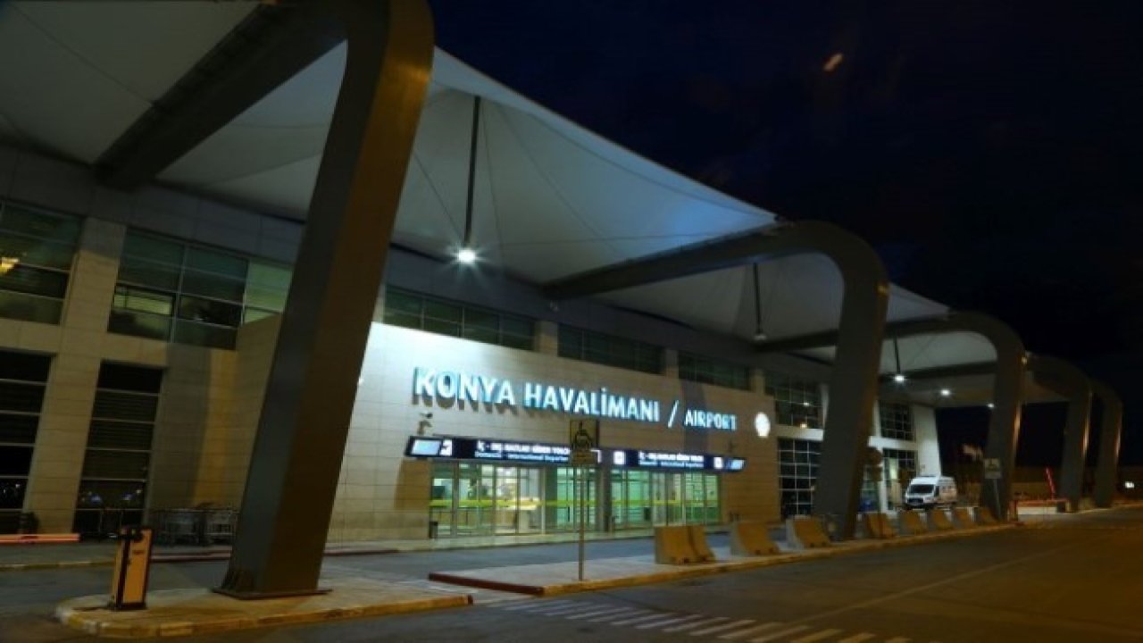 Konya Havalimanı’nda Ocak ayında 79 bin 380 yolcuya hizmet verildi