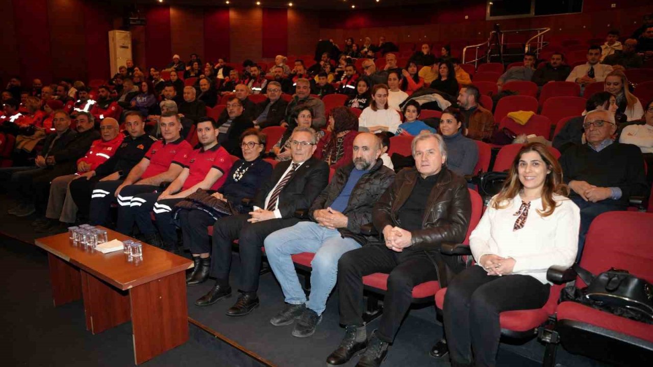 Nazilli’de deprem anma ve farkındalık eğitimi yapıldı