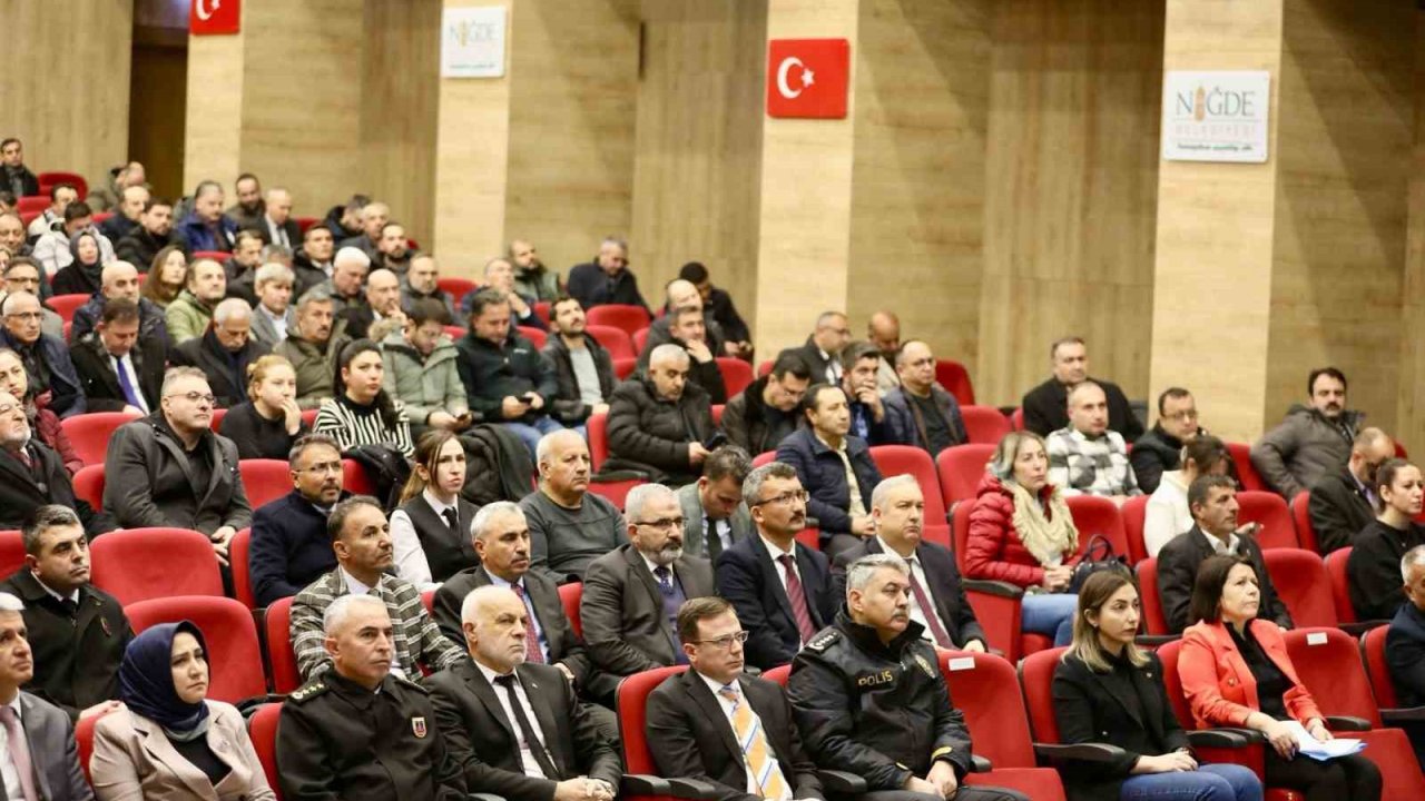 Niğde’de okul güvenliği toplantısı yapıldı