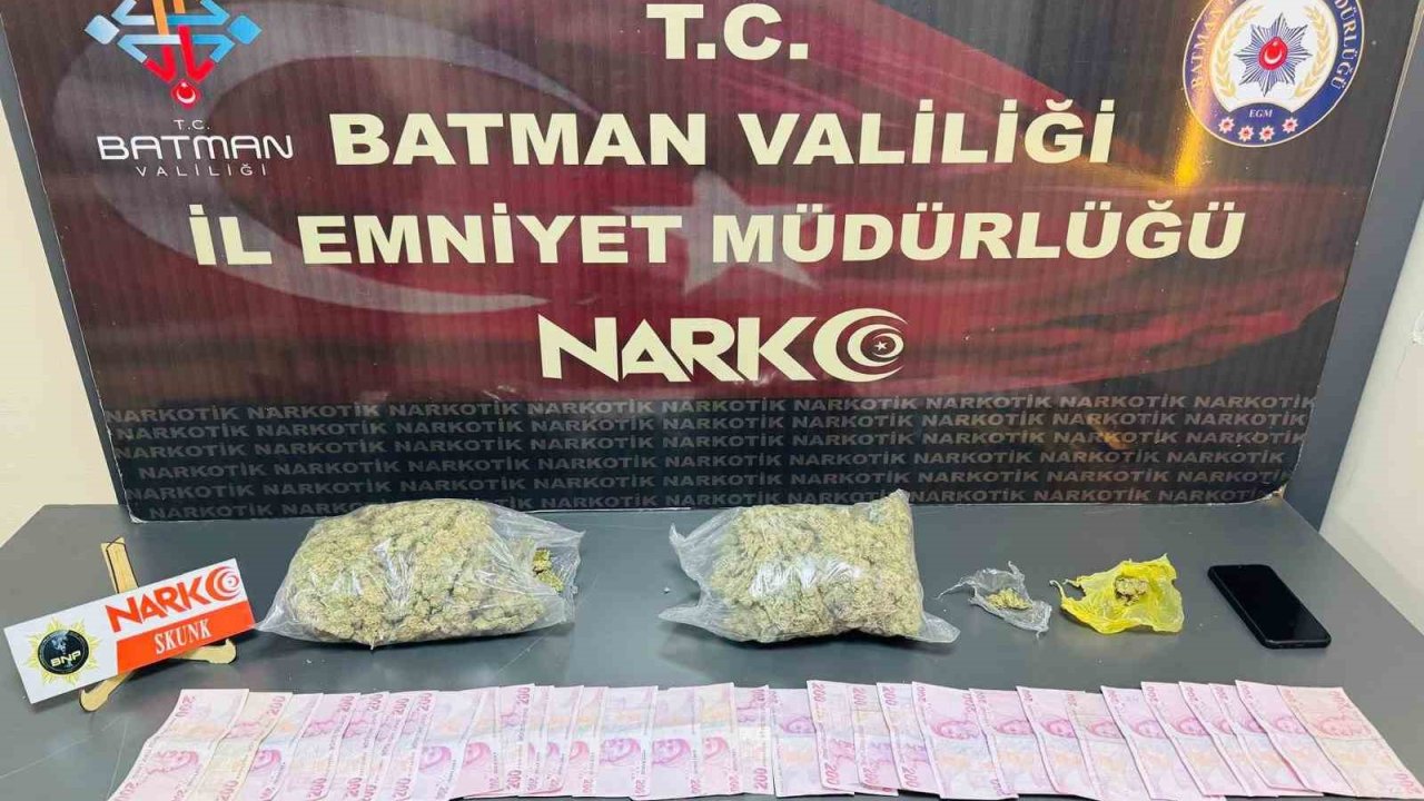 Batman’da uyuşturucu operasyonu