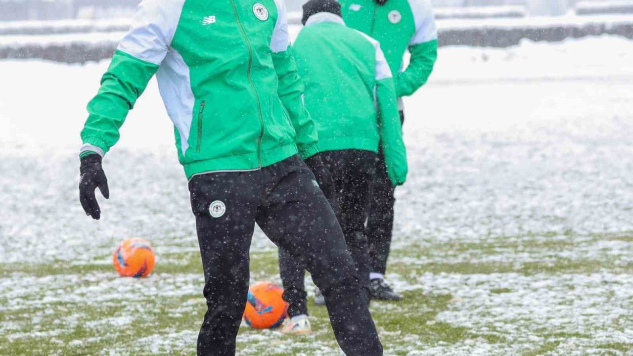 Konyaspor’da, Kayserispor maçı hazırlıkları tamamlandı