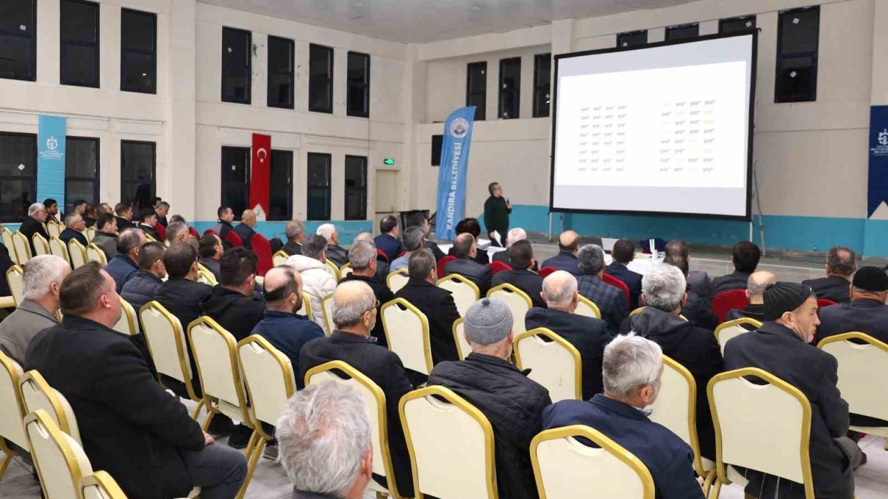 Çiftçilerin verimli üretim yapmasına katkı