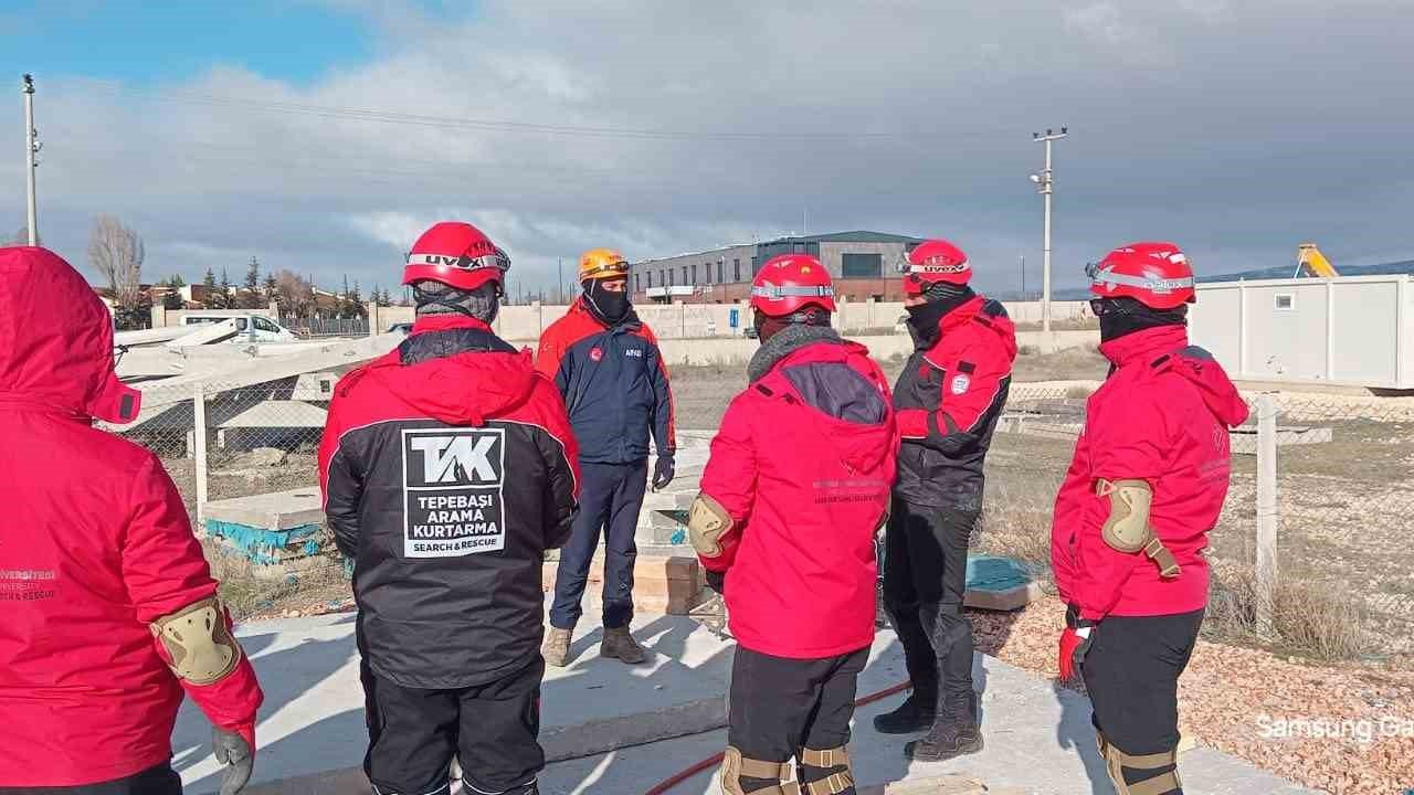 ESTÜ ve Tepebaşı Belediyesi ekipleri ortak eğitimde