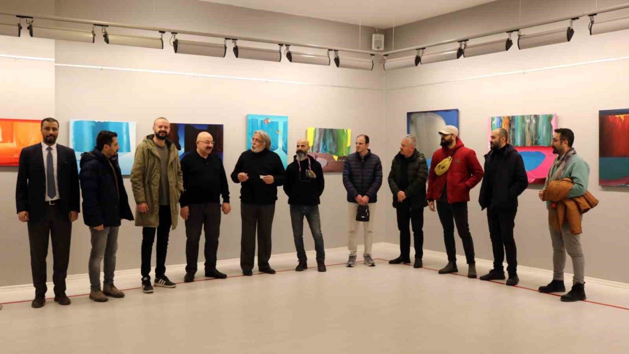 Ressam Bayar Sanko Sanat Galerisi’nde sergi açtı