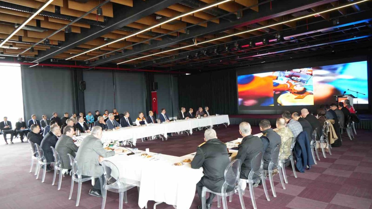 İl Afet ve Acil Durum Koordinasyon Kurulu Toplantısı