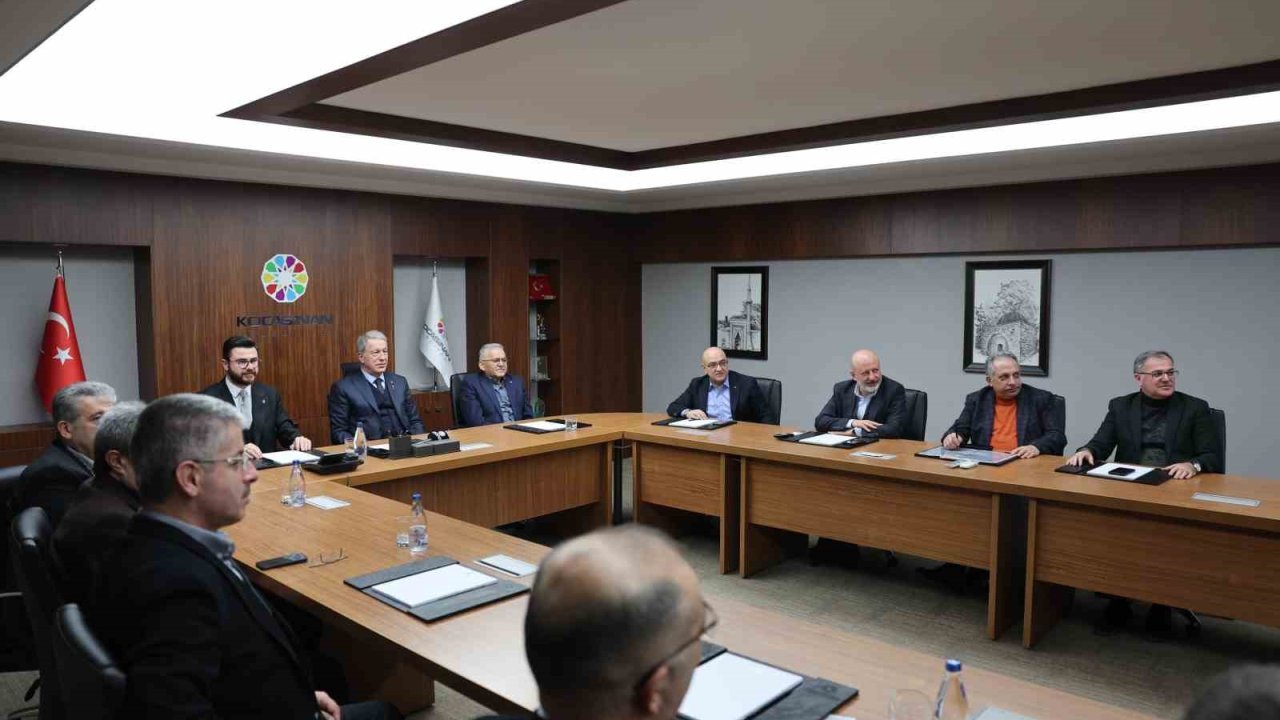 Kayseri’nin ulaşım geleceği Kocasinan’da değerlendirildi