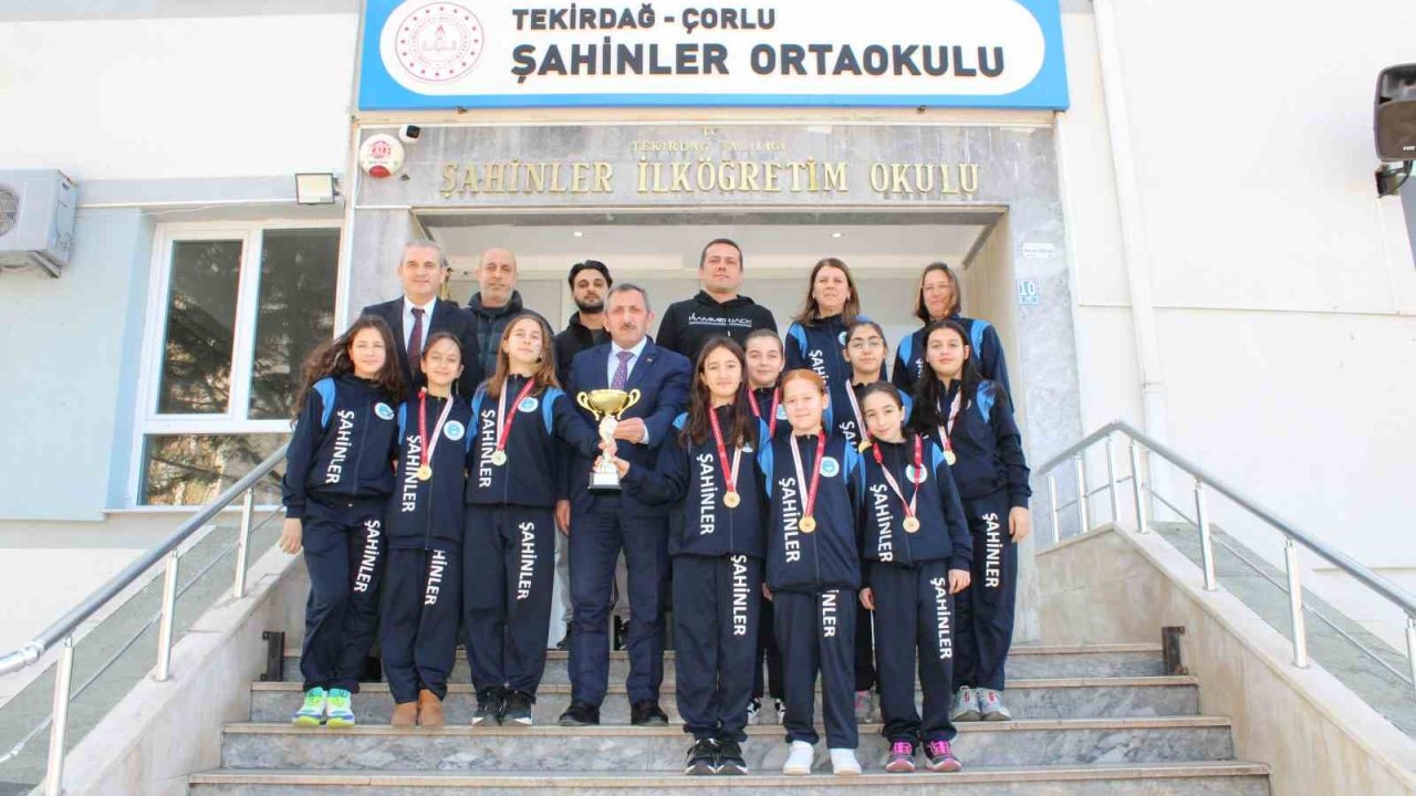 Çorlu’nun Şahinleri Tekirdağ birincisi