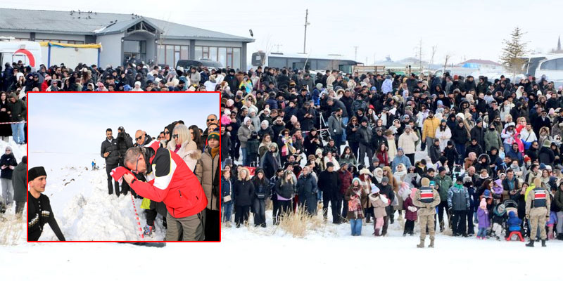 Çıldır Gölü'nde Buz Şenliği Coşkusu