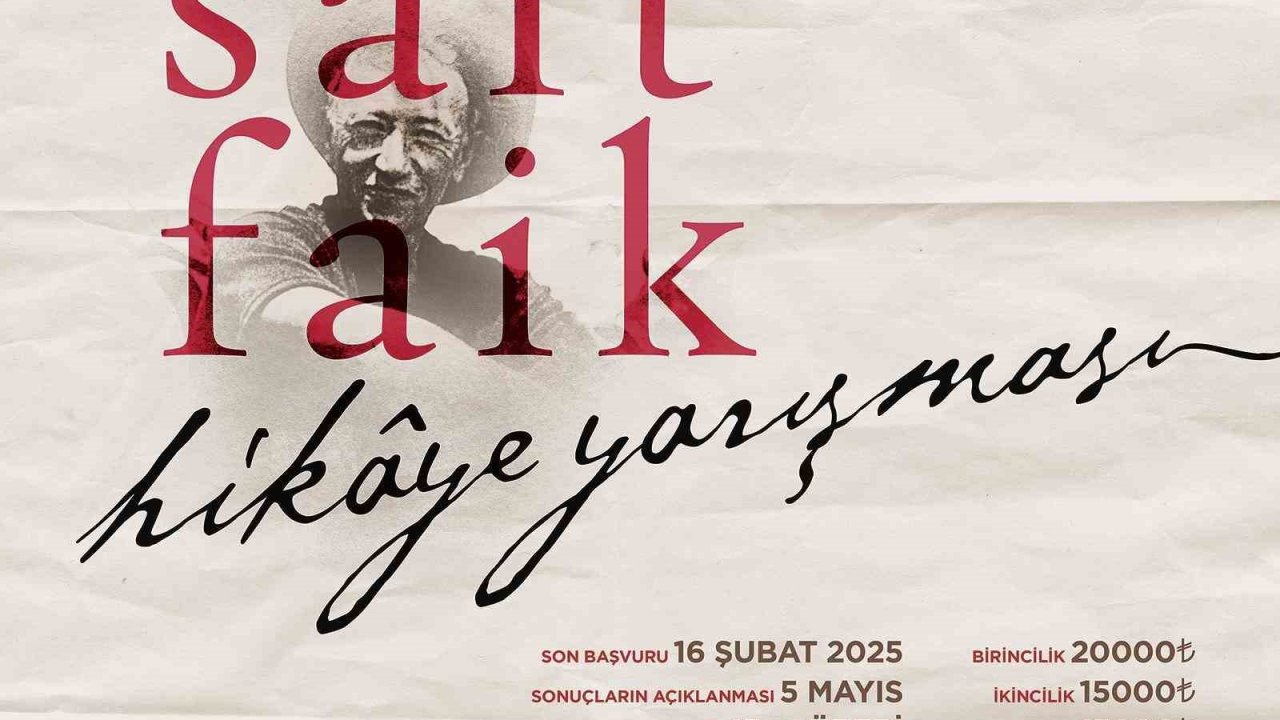 Sait Faik Abasıyanık hikaye yarışmasında başvurular sona eriyor