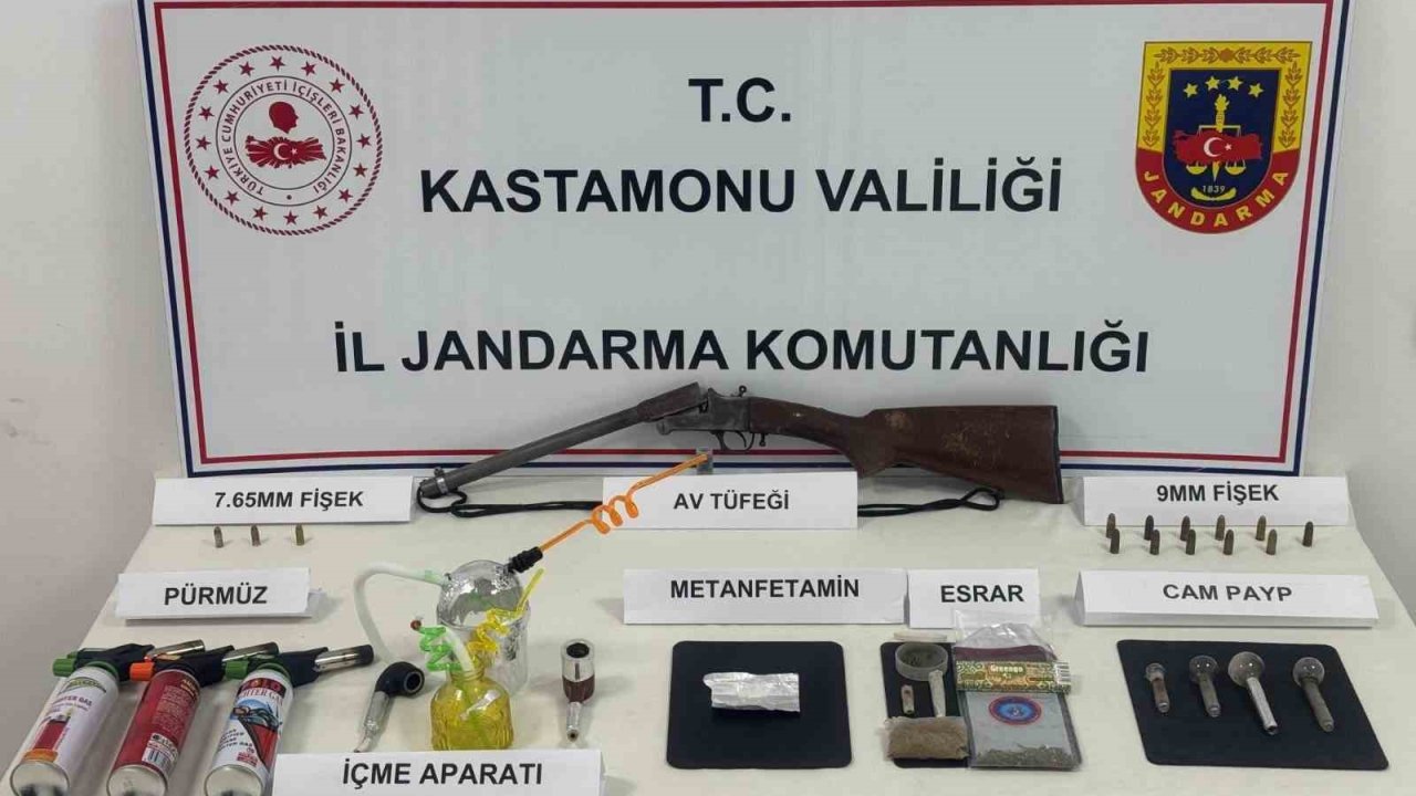 Kastamonu’da uyuşturucuyla yakalanan 2 kişi tutuklandı