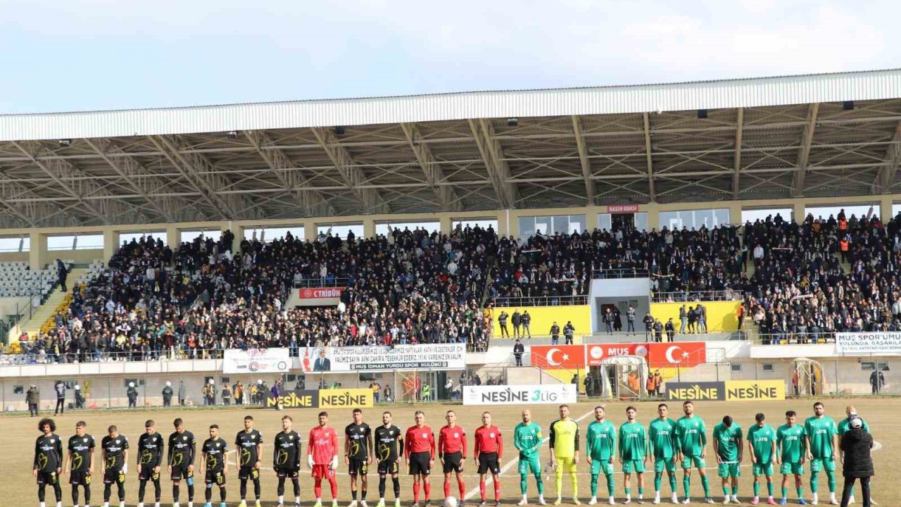 TFF 3. Lig: Muş Spor Kulübü: 1 - Bursaspor: 1