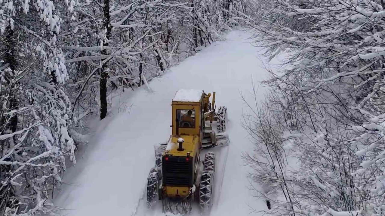 Kastamonu’da yolu kapalı köy sayısı 66’ya düştü