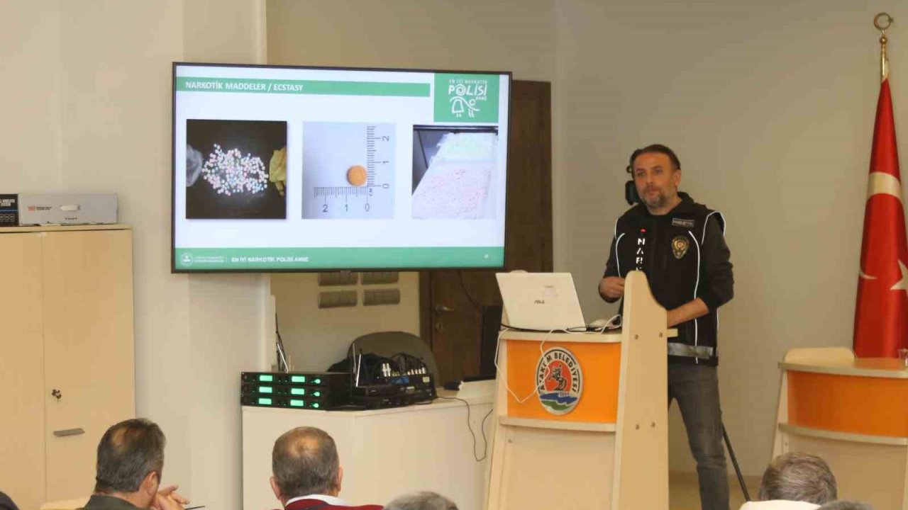 Atakum Belediyesi personeline ’uyuşturucu’ semineri