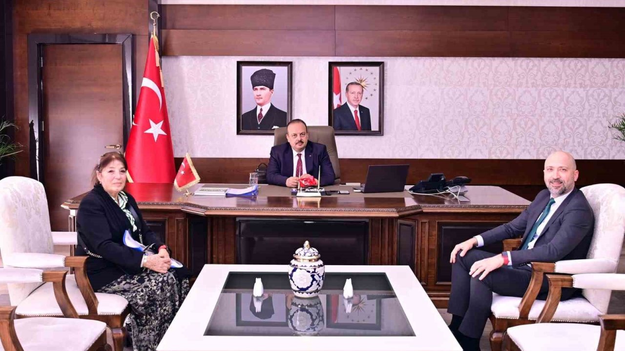 Başkan Arıkan, Vali Canbolat ile bir araya geldi