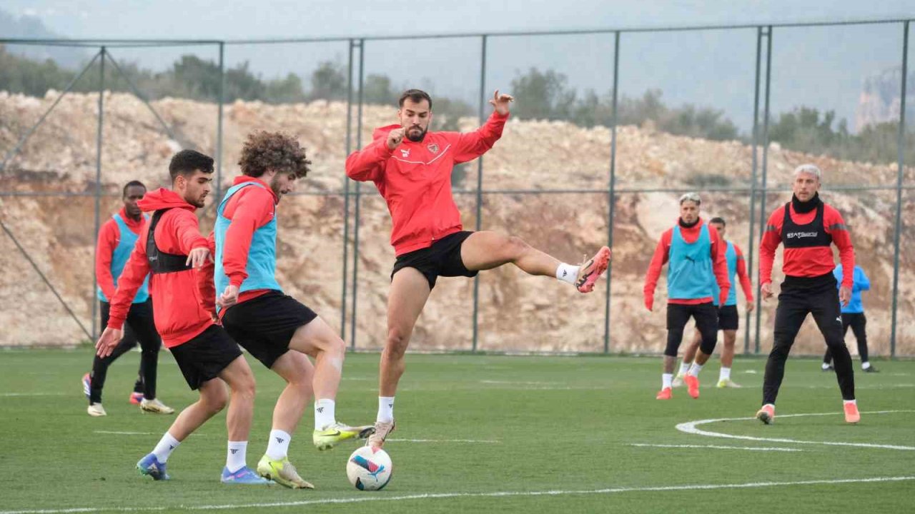 Atakaş Hatayspor, Alanyaspor maçının hazırlıklarına başladı