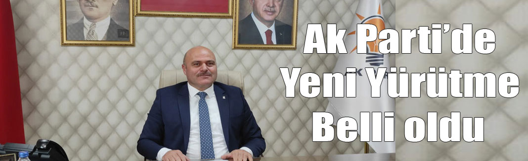 Kars AK Parti'de yeni yürütme Kurulu oluştu