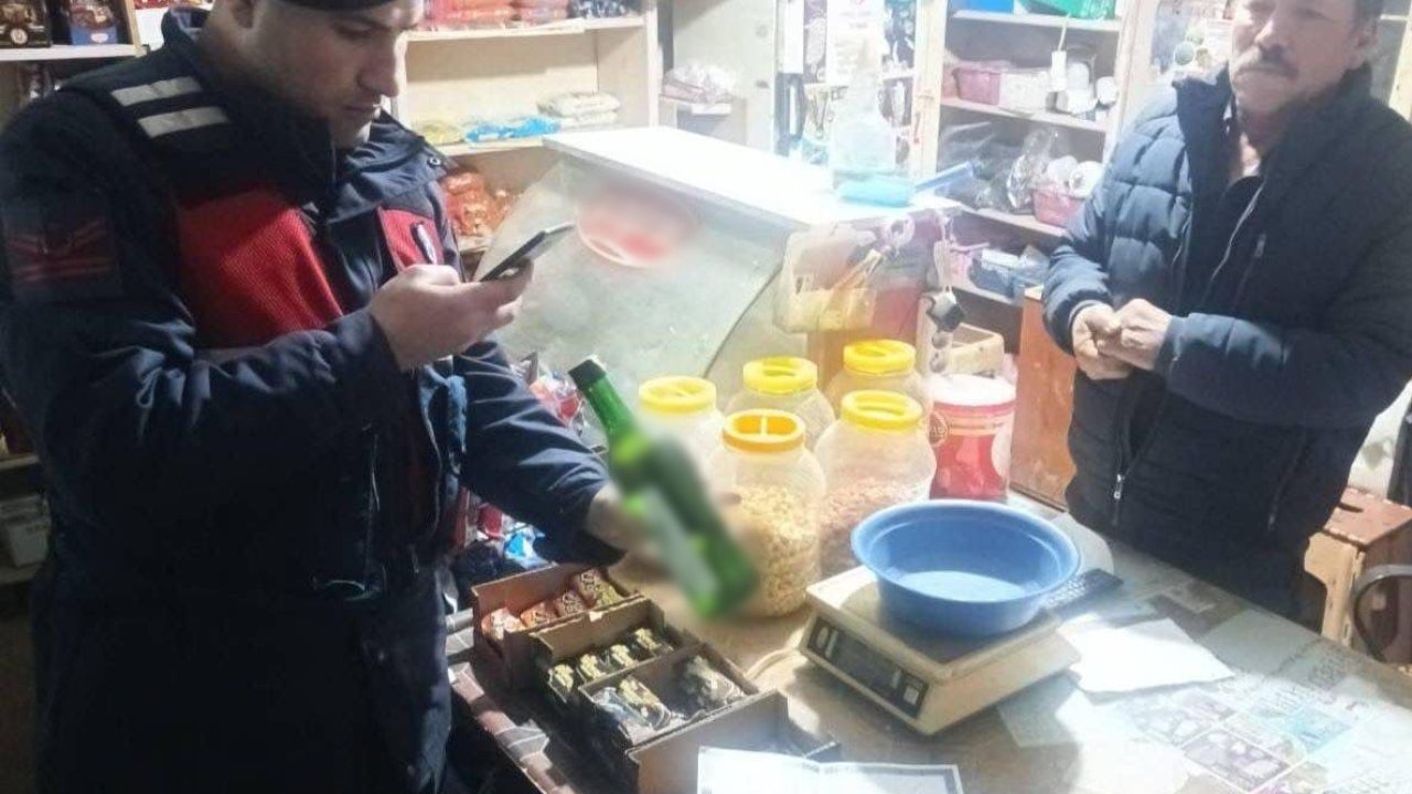 Karacasu’da sahte alkol denetimi gerçekleştirildi