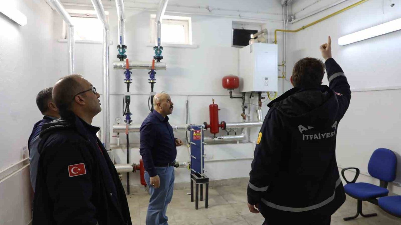 Alaca Belediyesi yangın tedbirlerini inceledi