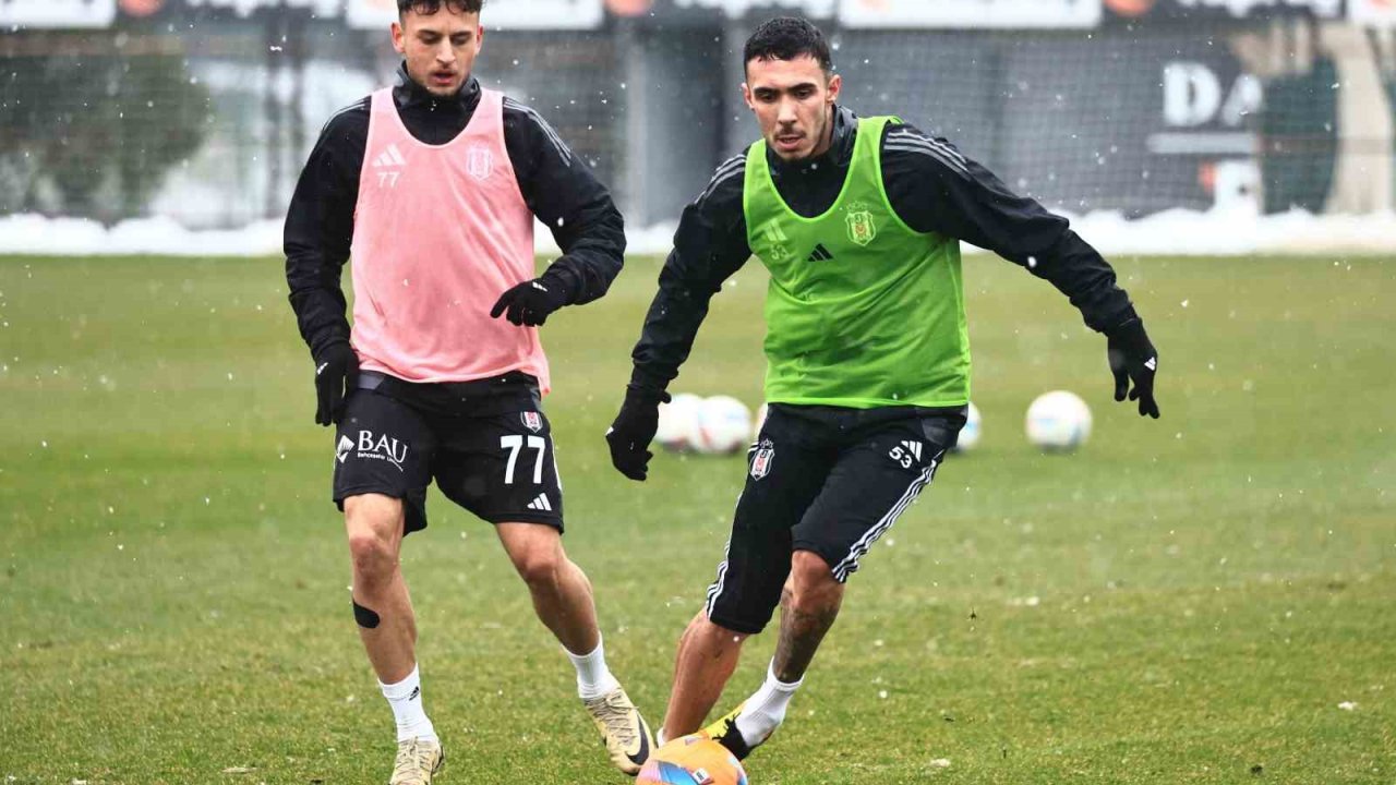 Beşiktaş, Trabzonspor maçı hazırlıklarını sürdürdü