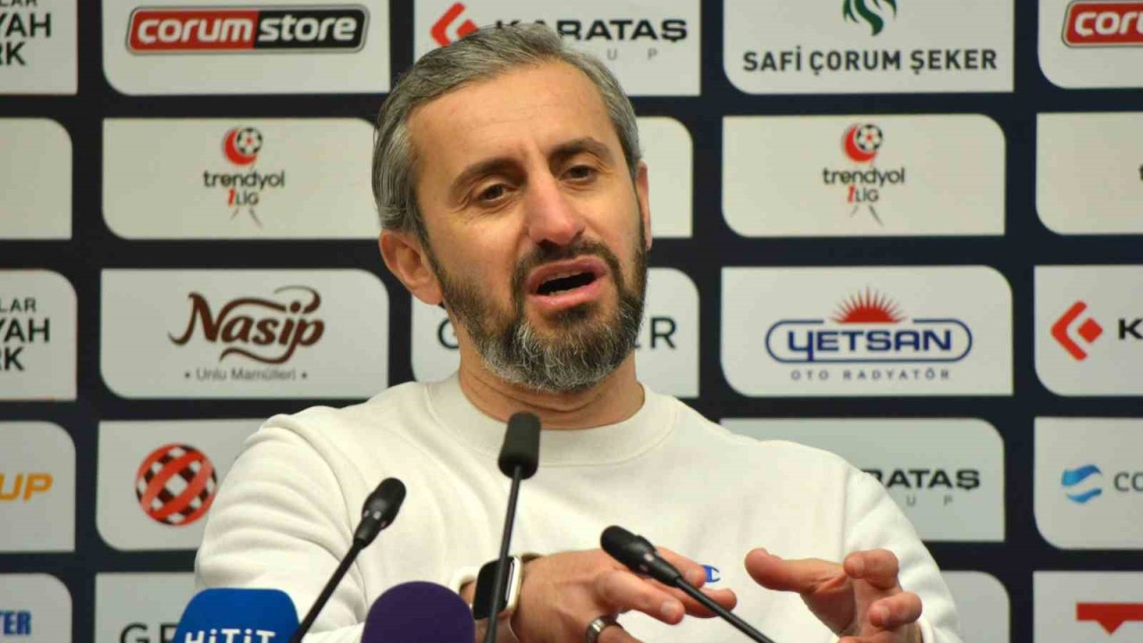 Çorum FK-Yeni Malatyaspor karşılaşmasının ardından