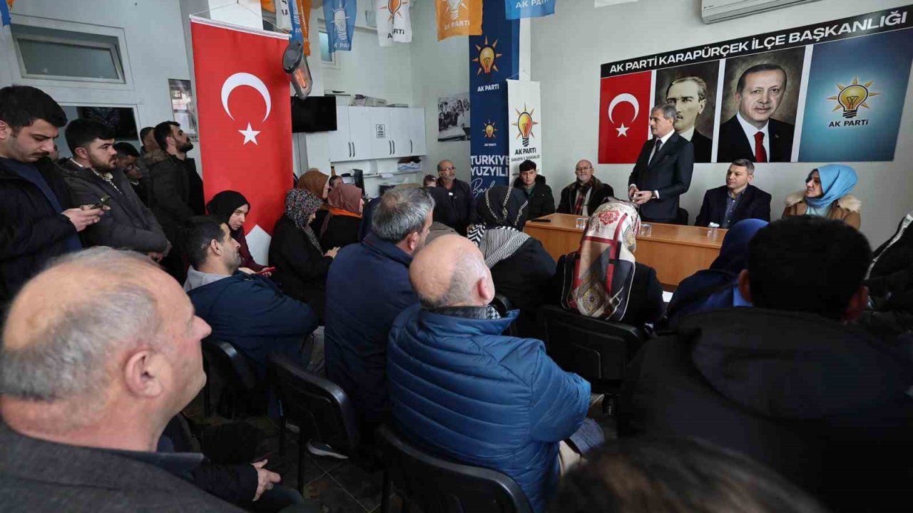 Başkan Alemdar’dan Karapürçek’te Bölgesel Park ve SGM müjdesi