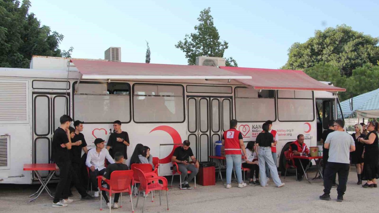 Mersin’de 2024 yılında 66 bin 675 ünite kan bağışında bulunuldu