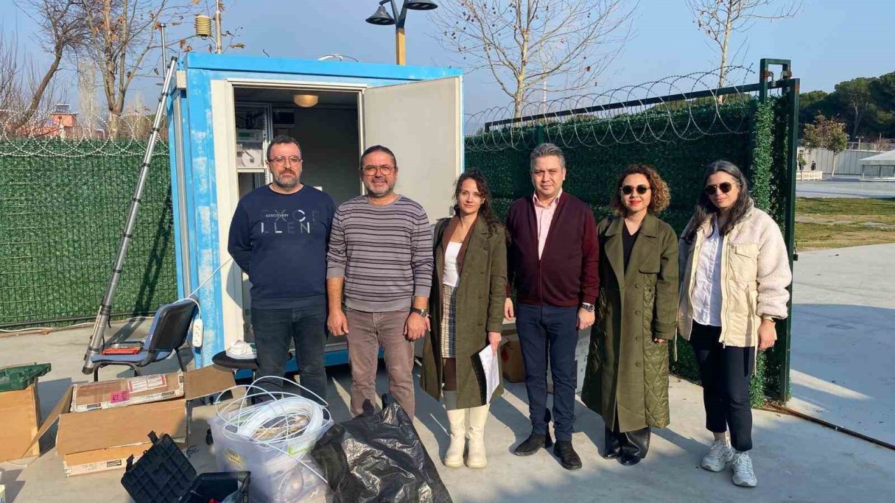 Soma’ya hava kirliliği ölçüm istasyonu kuruldu