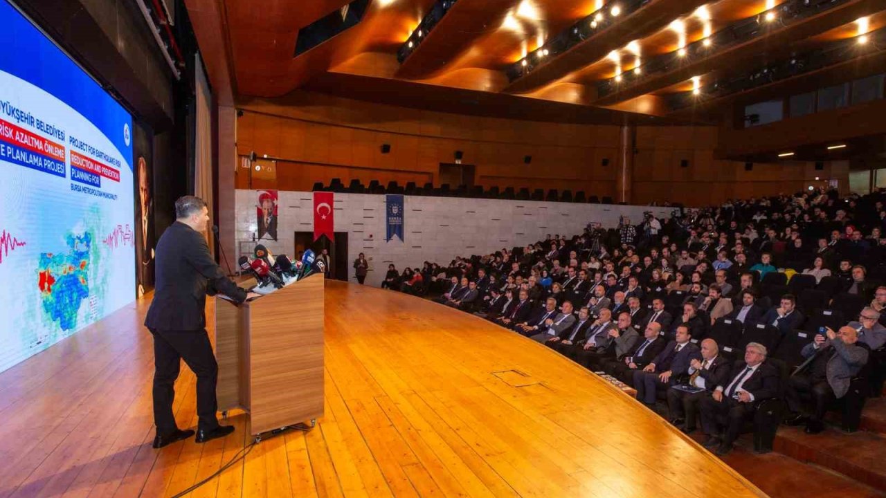 Bursa’nın ’Deprem risk analizi raporu’ kamuoyu ile paylaşıldı