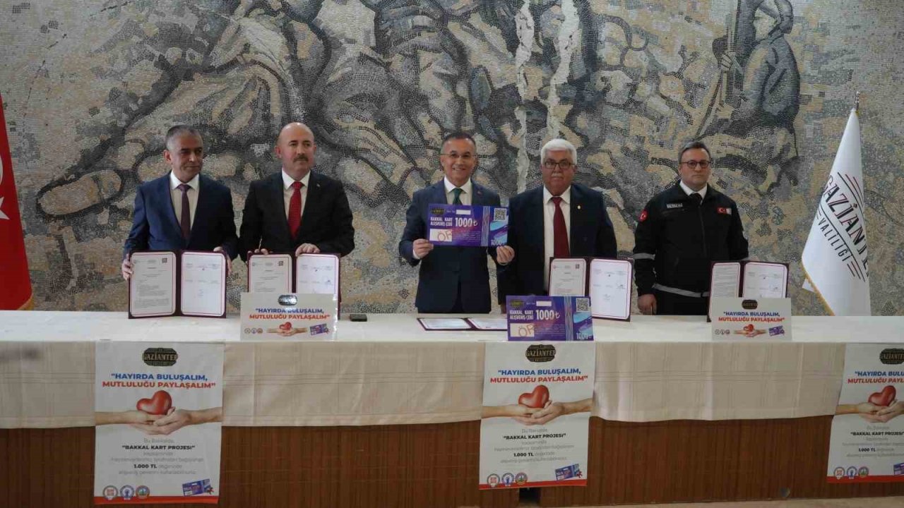 Gaziantep’te ihtiyaç sahibi vatandaşlara müjde