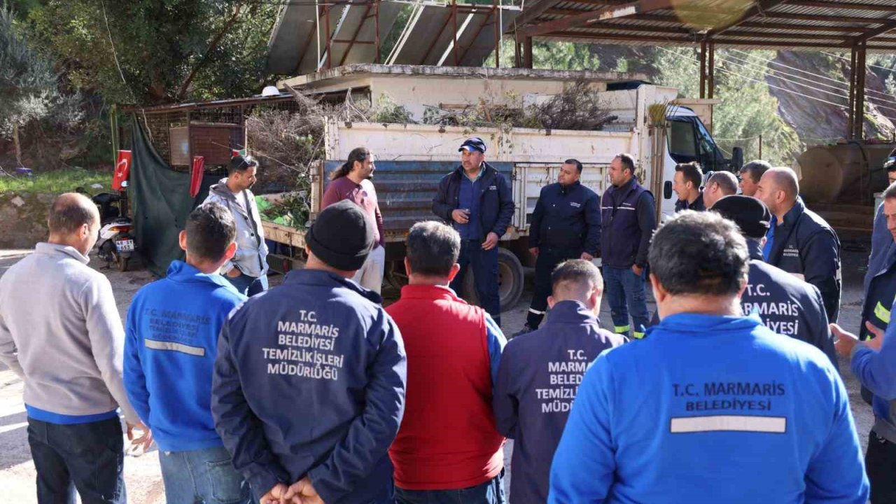 Marmaris Belediyesi personeline iş güvenliği eğitimi