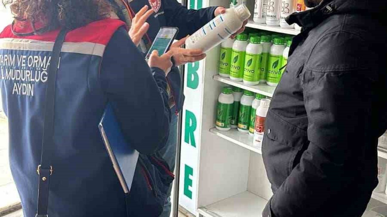 Nazilli’deki gübre bayileri denetimden geçti