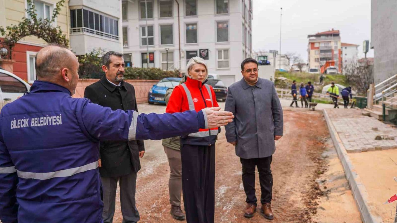 Yürütülen çalışmaları yerinde inceledi