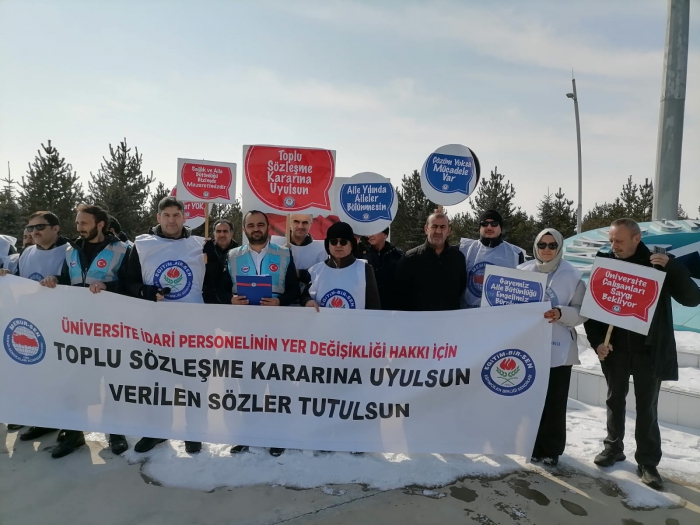 ''Üniversite İdari Personeline Yer Değişikliği Hakkı Verilsin."