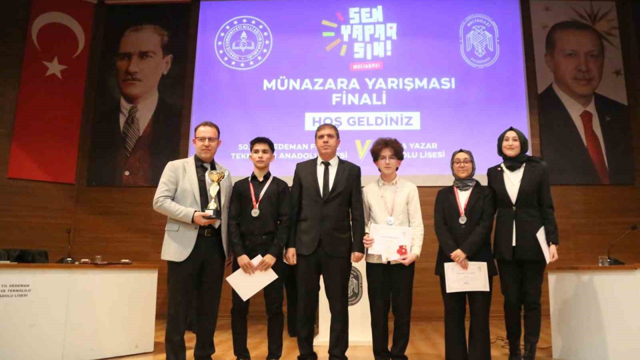 Sen Yaparsın Melikgazi Münazara Yarışması’nın şampiyonu belli oldu