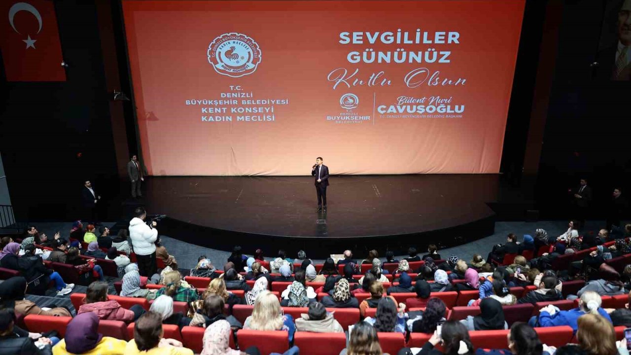 Denizli Büyükşehirden 14 Şubat sürprizi