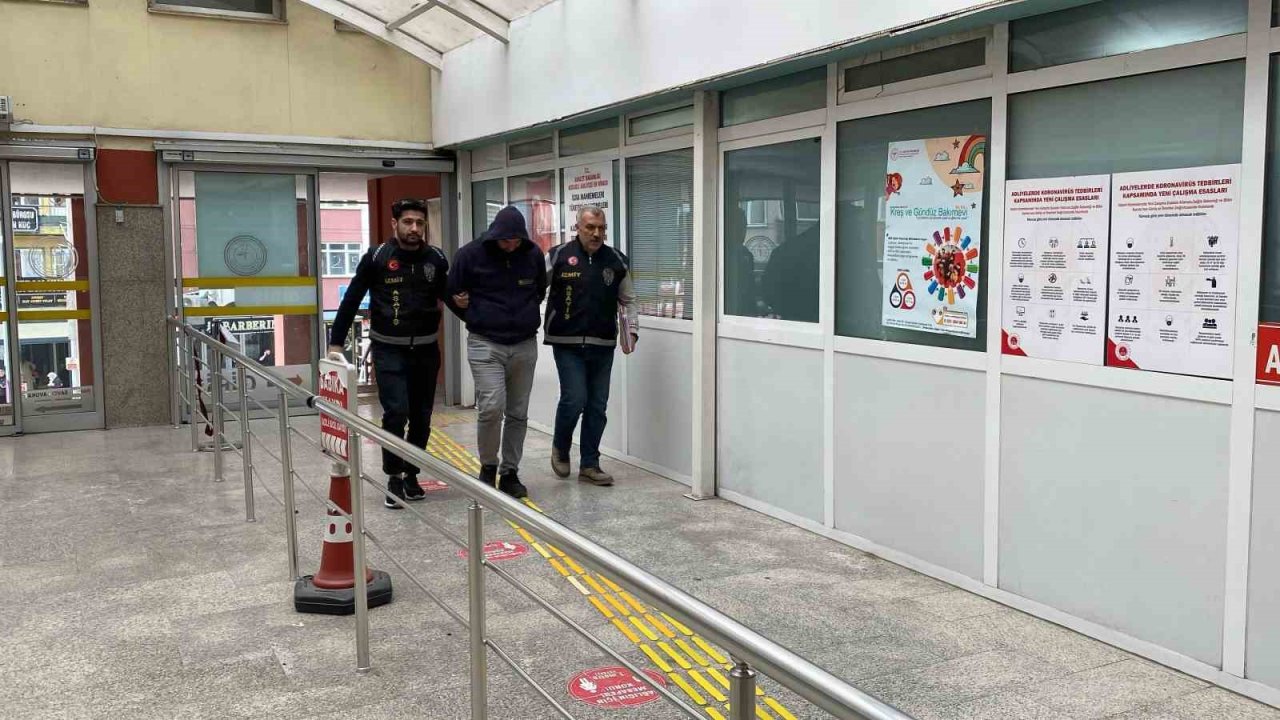 Baz istasyonlarından 1 milyon 300 bin liralık akü çalmıştı, tutuklandı