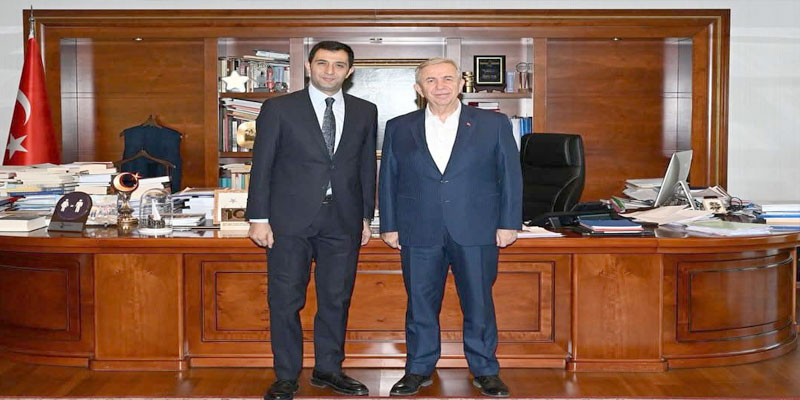 Selim Belediye Başkanı Barış Koç’tan Mansur Yavaş’a Ziyaret