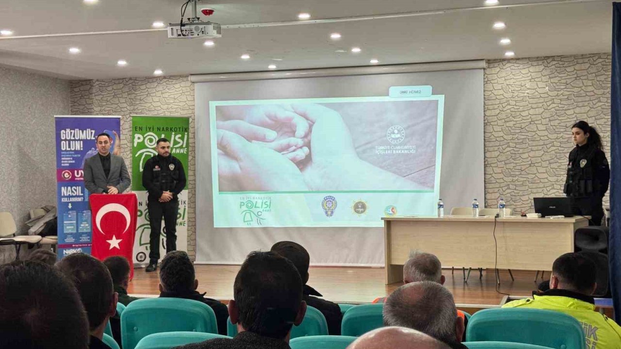 Demirözü’nde uyuşturucu ile mücadele semineri düzenlendi