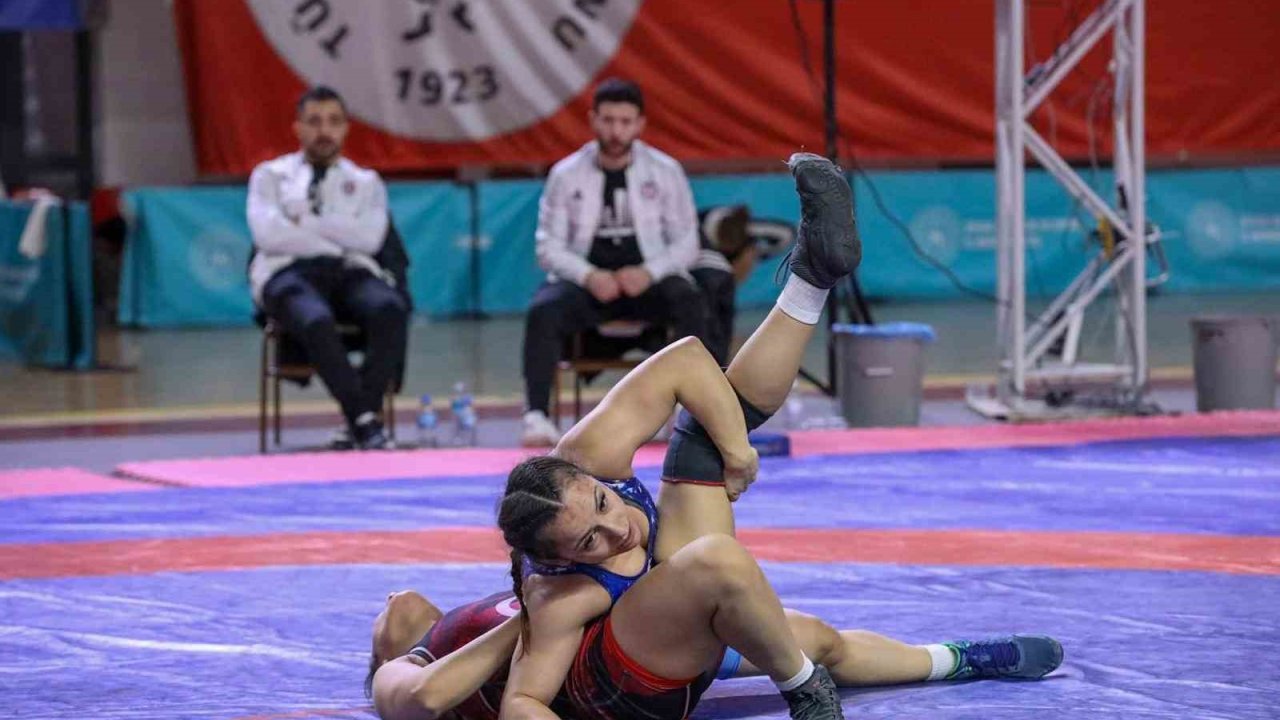 U23 Kadınlar Türkiye Güreş Şampiyonası sona erdi