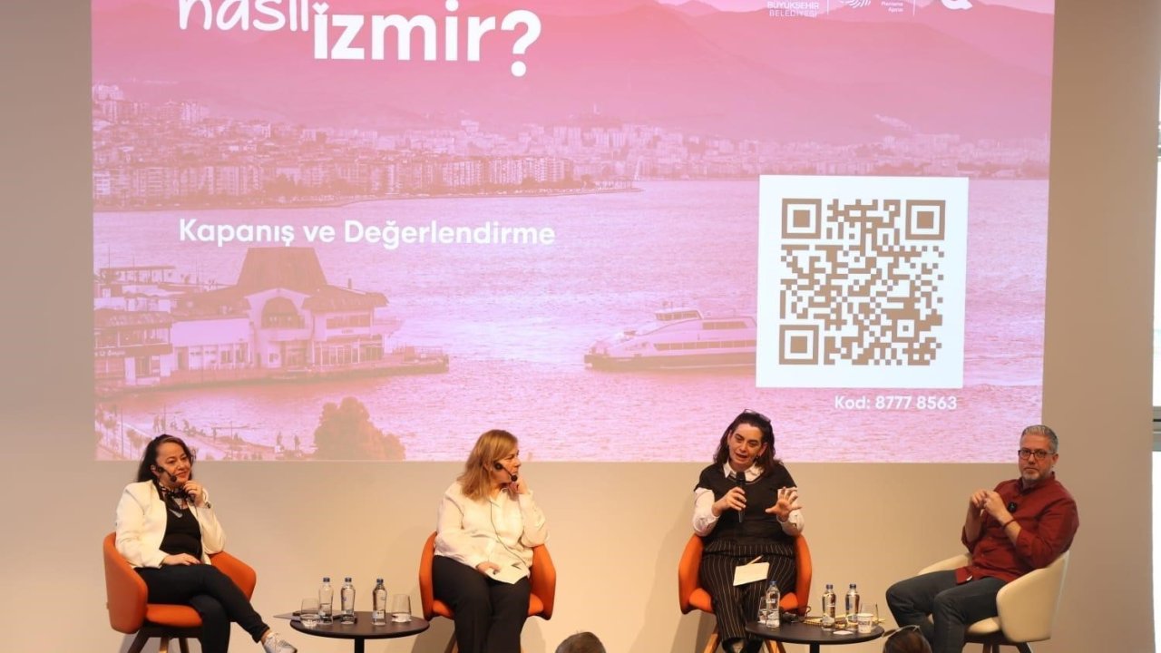 ‘Nasıl bir İzmir’ serisinde son panel ‘İzmir’de Birlikte Yaşamak’ oldu
