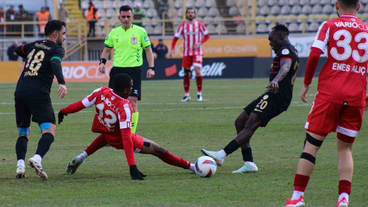 Trendyol 1. Lig: Boluspor: 0 - Amed Sportif Faaliyetler: 0