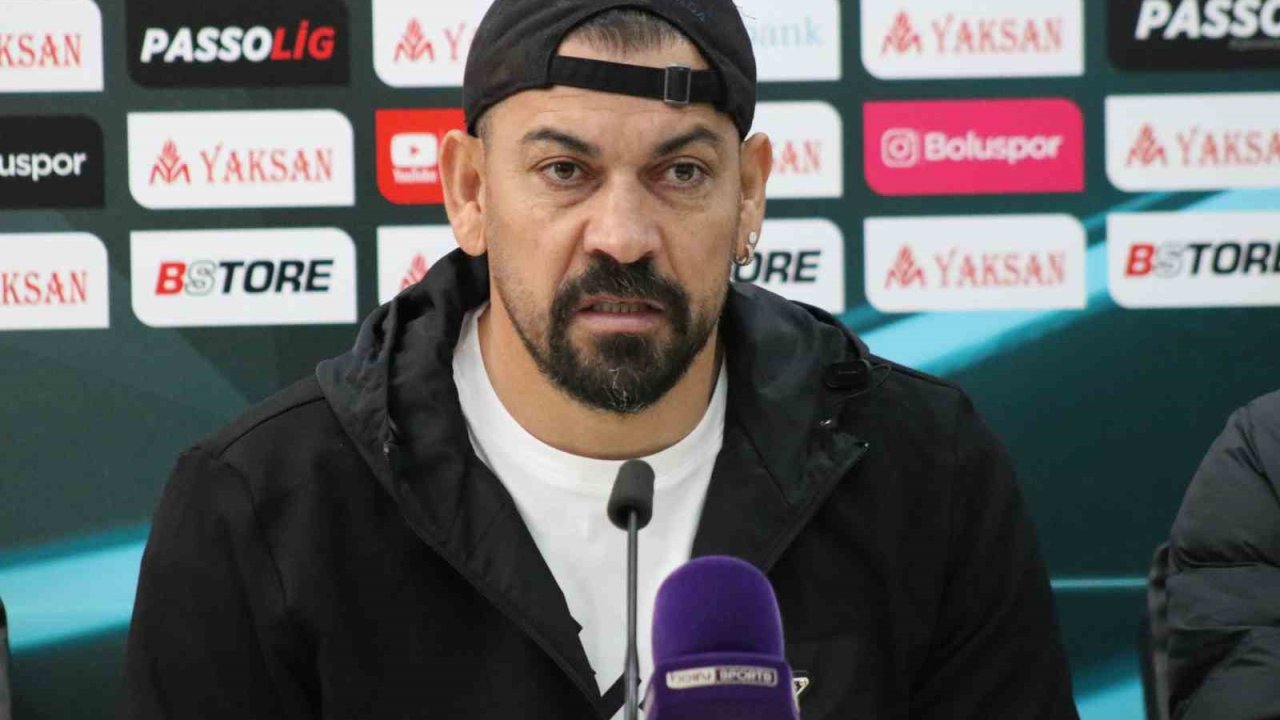 Servet Çetin: "9 kişi kaldıktan sonra yine de 1 puan aldık"